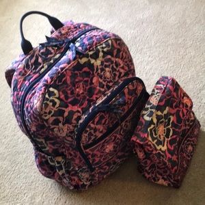Vera Bradley backpack and lunch box